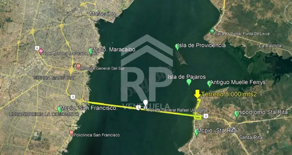 PLT-005 Terreno en Venta en Santa Rita Palmarejo, Zulia