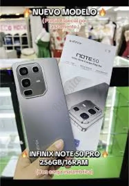 Infinix 50 Note Precio especial Somos tienda Física