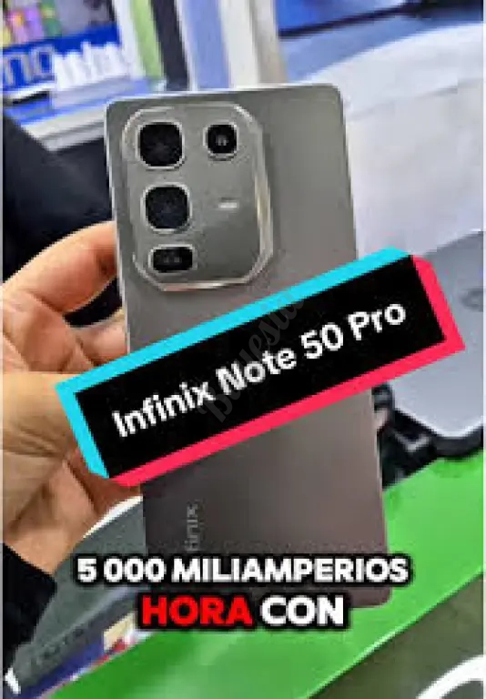 Infinix 50 Note Precio especial Somos tienda Física